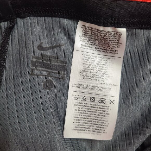 NEW Nike Pro Elite Kenya Made In USA Running Tights CT3893-000 Size L Black Gray - Picture 3 of 4